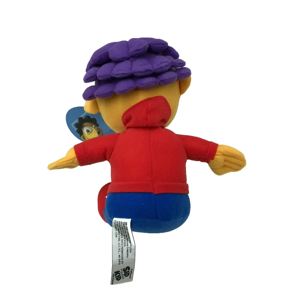 Sid The Science Kid Plush Doll Jim Henson Stuffed Animal Toy Purple 2014 10